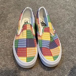 Vans Pride Slip ons, Never Worn
